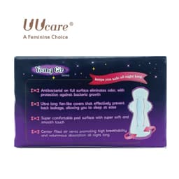 Thumbnail Băng vệ sinh UUcare Singapore Young Girl ban đêm 36cm 4