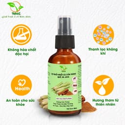 Thumbnail Combo 3 Chai Xịt Phòng TAMAS 50ml Hương Quế Sả, Sả Chanh, Bạc Hà Giúp Khử Mùi, Thư Giãn, Đuổi Muỗi Và Côn Trùng Hiệu Quả 1