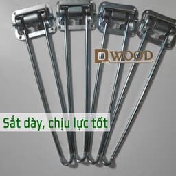 Thumbnail Bộ 4 chân bàn xếp Dwood chân bàn gấp sắt dày, chịu lực tốt 3