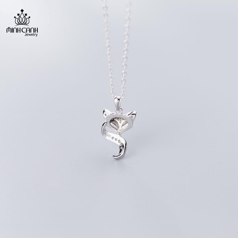 Ảnh Dây Chuyền Bạc Nữ Hồ Ly Phong Thùy - Minh Canh Jewelry 3