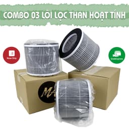 Thumbnail Combo 3 Lõi lọc không khí HEPA khử mùi có than hoạt tính chính hãng MaxAir 1