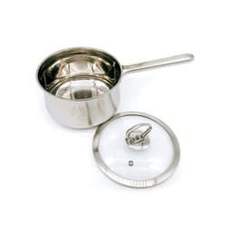 Thumbnail Nồi nấu cháo bột cho bé inox 304 3 đáy nắp kính cao cấp HG Mart 16cm [Bảo Hành 12 Tháng] 3