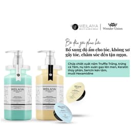 Thumbnail Bộ sản phẩm chăm sóc tóc và Sữa tắm nước hoa, trắng da toàn thân Weilaiya 450ml 4