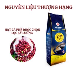 Thumbnail Cà phê hạt, cà phê rang mộc Ocean Blue (OB) Mê Trang, túi hạt 500g 4