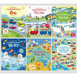 Thumbnail Sách dán hình đầu đời cho bé (6 cuốn) 1