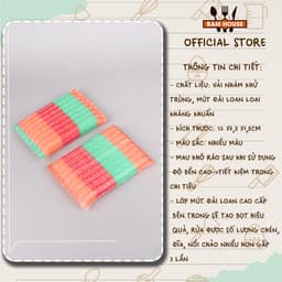 Thumbnail Combo 2 Cước rửa chén Bam House cam đỏ siêu dày lõi mút kháng khuẩn cao cấp CCR08 3