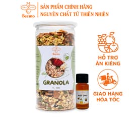 Thumbnail Granola yến mạch mix 7 loại hạt dinh dưỡng, ngũ cốc ăn kiêng giảm cân Beemo 1