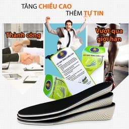 Thumbnail Lót giày độn đế tăng chiều cao 2cm, 3cm, 4cm cấu tạo tổ ong thoáng khí - buybox - BBPK57 3