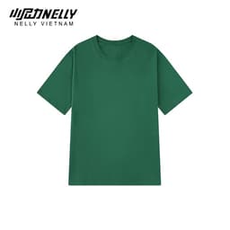 Thumbnail Áo thun tay lỡ Unisex Nam Nữ NELLY cotton trơn 3
