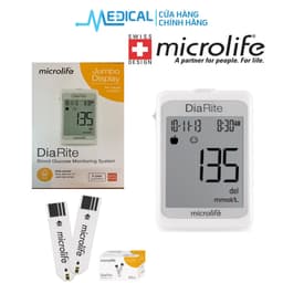 Thumbnail Que thử đường huyết MICROLIFE DiaRite BGM Test (50 que ) date xa - MEDICAL 1