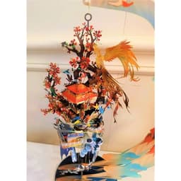 Thumbnail Mô Hình Kim Loại Lắp Ráp 3D MU Bách Điểu Triều Phụng Birds Pay Homage To The Phoenix [chưa ráp] 3