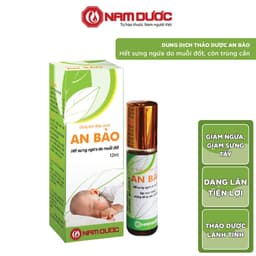Thumbnail Dung dịch thảo dược An Bảo Nam Dược chai 12ml hỗ trợ giảm sưng ngứa do muỗi đốt, côn trùng cắn cho bé, trẻ sơ sinh 1