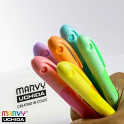 Thumbnail Bút dạ quang Marvy Uchida 8000 màu pastel 1