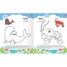 Thumbnail Sách - Colouring 365 ngày Tô màu - KHÁM PHÁ THẾ GIỚI PHÁT TRIỂN TRÍ TUỆ - Động vật nuôi, Chim, Cá (Tập 1) 2