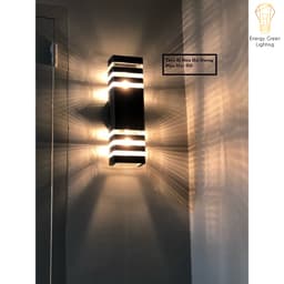 Thumbnail Đèn tường Atimol 2 Đầu Đui Energy Green Lighting E27 3358/2 Decor Vintage trụ cổng cột nhà chiếu sáng  3 Vạch Kẻ Mỗi Đầu 1