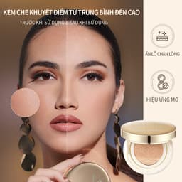 Thumbnail Phấn nước BB FOCALLURE Golden Age 12g chống nước kết cấu mỏng nhẹ che phủ hoàn hảo làm mờ lỗ chân lông 3