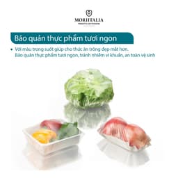 Thumbnail Màng bọc thực phẩm Las Palms, Chất liệu PVC, Bảo vệ thức ăn khỏi vi khuẩn, Kích thước 20cmx20m - MORIITALIA MBTP00009232 4