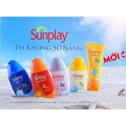 Thumbnail Kem Chống Nắng SUNPLAY Dưỡng Ẩm Trắng Da,Chống Nước, Giải Nhiệt Cho Người Lớn Và Trẻ Em 1