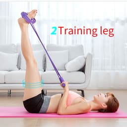 Thumbnail Đai kháng lực PFFEE 4 sợi co giãn dùng tập thể hình chuyên dụng 3
