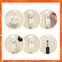 Thumbnail Đinh Treo Tường FEGO Treo Khung Ảnh Treo Đồ Không Cần Khoan Tường, tiện dụng 3