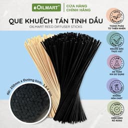 Thumbnail Que Mây Khuếch Tán Tinh Dầu Oilmart Giúp Khử Mùi, Tỏa Hương Xa 3