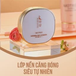 Thumbnail Cushion Chống Nắng Vật Lý Lựu Sâm Motree, Kem Dưỡng Dùng Cho Mọi Loại Da Natural Sun Cushion SPF50+ PA+++ 2