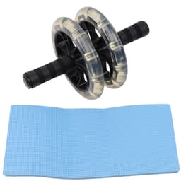 Thumbnail Con Lăn Tập Bụng Silicon Bắt Nền Tốt Hơn Tập Gym Thể Dục Thể Thao 2 Bánh Chính Hãng Amalife – Kèm Thảm Lót 4