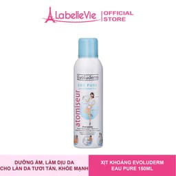 Thumbnail Bộ 2 Nước Xịt Khoáng dưỡng ẩm, làm dịu da Evoluderm Atomiseur Eau Pure 150ml/chai 3