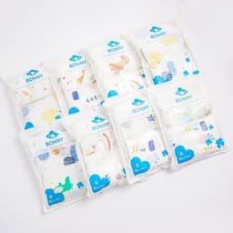 Thumbnail Set 2 Khăn Tắm BONNY 2 Lớp Sợi Tre Mềm Mịn, Thấm Hút Rất Tốt, Dễ Giặt, Mau Khô (KT: 1m1x1m2) 3