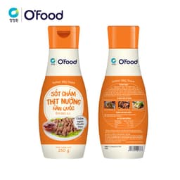 Thumbnail Sốt chấm thịt nướng Hàn Quốc O'food chai 250g 2