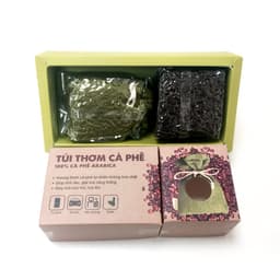Thumbnail Túi Thơm Cafe Arabica Rang Mộc Khử Mùi Xe Hơi, Phòng Ngủ - Hapaku 2