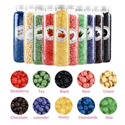 Thumbnail Sáp làm rụng lông RUOALL Đậu que 180G Sáp nóng rắn 1