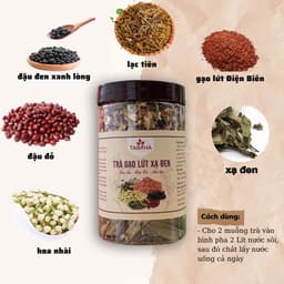 Thumbnail Trà Hoa Ngũ Cốc Gạo Lứt - Tâm Sen - Xạ Đen TABAHA 500G Giúp Giảm Béo, Thanh Lọc, Ngủ Ngon 1