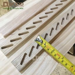 Thumbnail 1 Cặp Rãnh Cửa Chớp Dwood Gỗ Ash Làm Cửa Chớp, Cửa Lá Sách 4