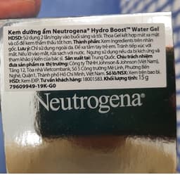 Thumbnail Kem dưỡng ẩm cấp nước Neutrogena Hydro Boost Water Gel 15g/ 50g - Từ Hảo 1