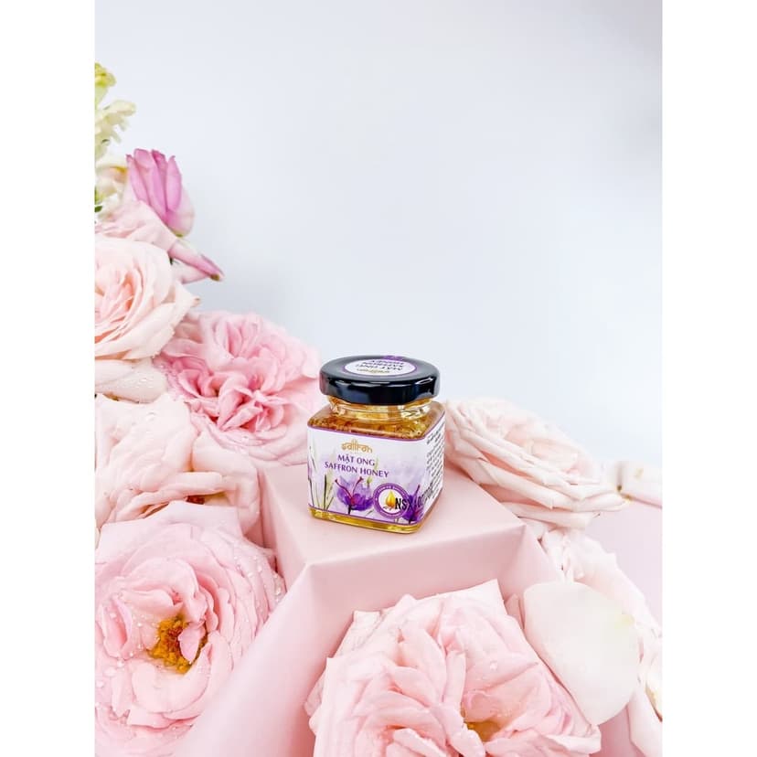 Ảnh Mật ong Saffron Nhụy Hoa Nghệ Tây 50ml/lọ thương hiệu Saffron Việt Nam 4