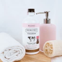 Thumbnail Combo sữa tắm trắng da Double Milk 350ml và Tẩy tế bào chết body làm sáng mịn da Scentio Avocado 350ml 4