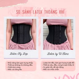 Thumbnail Gen Nịt Bụng Sau Phẫu Thuật Hút Mỡ - Định Hình Eo Giảm Mỡ - Latex Lưới Gymie WSTORE 25 Xương, Thông Hơi - Corset Chuẩn 1