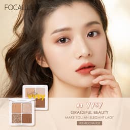 Thumbnail Bảng phấn mắt FOCALLURE 4.8g nhiều màu nhũ lì sắc tố cao chuyên dụng 4
