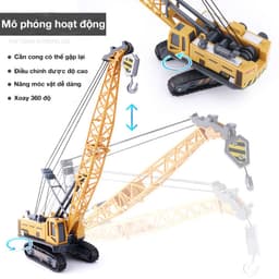 Thumbnail Đồ chơi mô hình xe công trình KAVY bằng hợp kim và nhựa an toàn cho trẻ 4