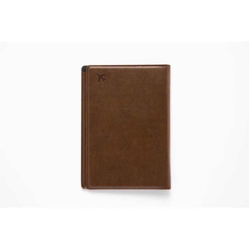 Ảnh Bao Da Passport Bọc Đựng Hộ Chiếu ARTBOX Hàn Quốc Họa Tiết Shiba Màu Nâu 3
