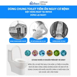 Thumbnail Miếng Lót Bệt Vệ Sinh Tự Phân Huỷ - Túi 50 chiếc - Nhỏ Gọn, Tiện Lợi, Vô Trùng, Sạch Sẽ, Không Thấm Nước - MIFAN 1