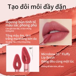 Thumbnail COLORKEY Son Môi Colorkey Lip Mousse Lip Mud Màu Nhung Mờ Xinh Xắn 2g 4