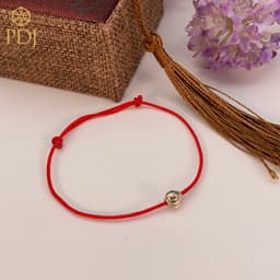 Thumbnail Vòng tay sợi chỉ đỏ mix bi bạc ta PDJ - SP000418 - Trang sức PDJ 3