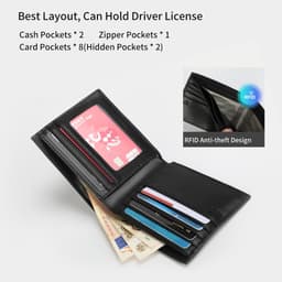 Thumbnail Tigernu 8006 Ví Ngắn Gập Đôi Chống RFID Kèm Hộp Đựng Cao Cấp 3