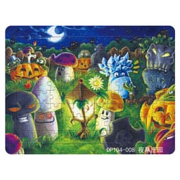 Thumbnail Tranh xếp hình LEQIAZHIXING PD005 104 mảnh ghép trò chơi Plants Zombie cho trẻ em với tấm đáy 2