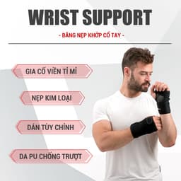 Thumbnail Băng nẹp cổ tay, hỗ trợ cố định cổ tay chính hãng GoodFit GF304W 2