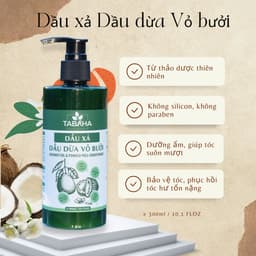 Thumbnail Dầu Xả Dầu Dừa Vỏ Bưởi TABAHA 300ml Dưỡng Ẩm Phục Hồi Tóc Khô Hư Tổn 1