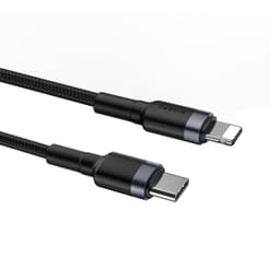 Thumbnail Cáp sạc Typec to IP PD20W 3.0A Baseus Cafule Cable dùng cho iP6/7/8/10/11/12/13/14 Sạc nhanh và truyền dữ liệu 2