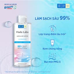 Thumbnail Nước tẩy trang sạch sâu dưỡng ẩm Hada Labo Micellar Water Hydrating 240ml 1